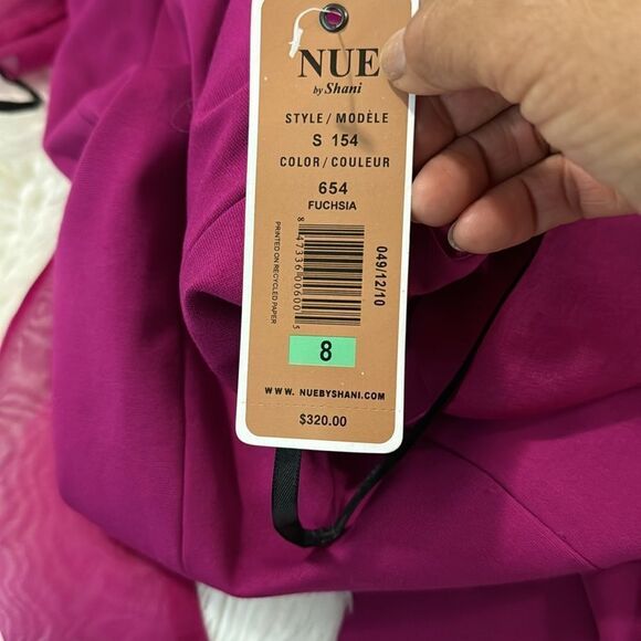 NUE by SHANI FORMAL DRESS NWT SIZE 8 - Picture 4 of 15